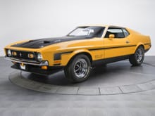 1971 Boss 351 (Yellow)