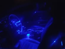 added blue map lights!! love the color