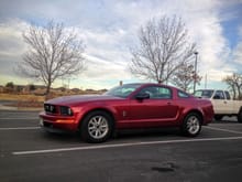 Ready for Colorado winter driving. Got my Blizzaks and stock wheels put back on today.  This is the latest I have ever put them on. But, our Winter has been mild thus far. Glad I have them leftover from my now deceased Mustang.