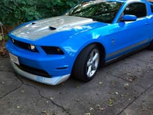 Speedy Smurf 2011 Mustang GT
