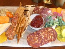 Charcuterie Plate to split for an appetizer. 