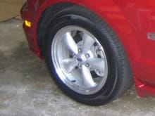 2008 Mustang GT Factory Wheels