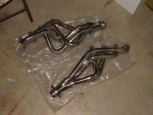 Pypes long tube headers before they were installed. They look exactly like the Kooks Headers.