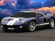 Ford Exotics and Concepts Ford GT Ford GT 2005 Ford GT for American Cancer Society Auction