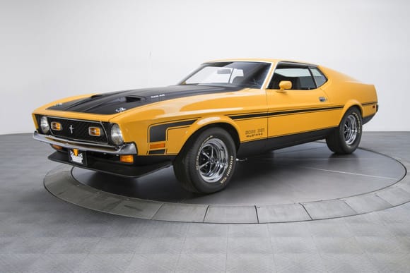 1971 Boss 351 (Yellow)
