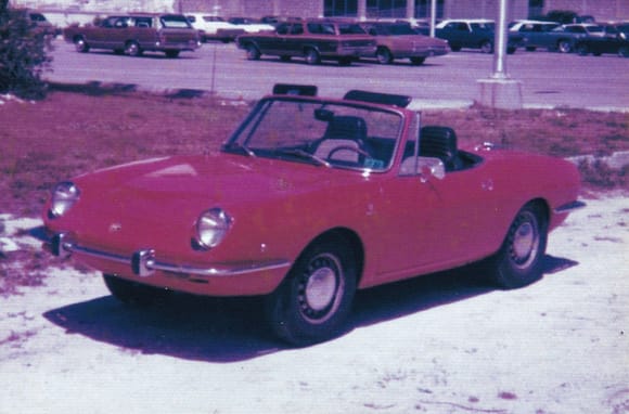 My first one. 1969 Fiat 850