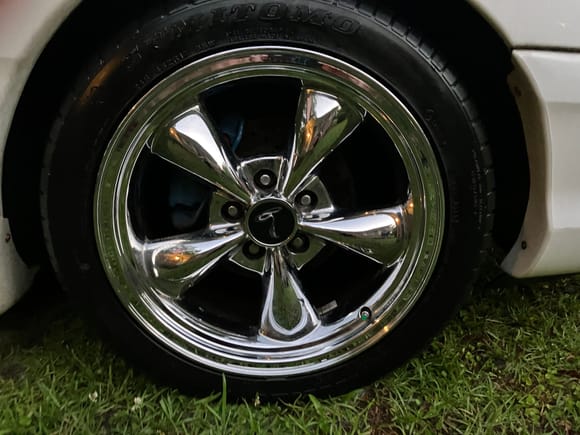 I just purchased a 1995 Gt coupe with four of these wheels and I was curious about the history of them.