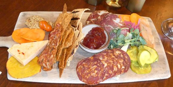 Charcuterie Plate to split for an appetizer. 