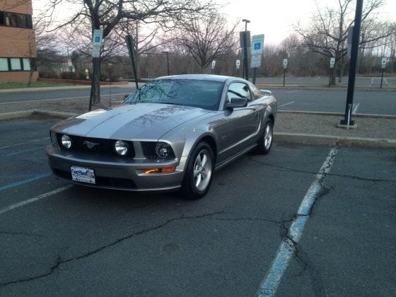 Front shot, first daylight photos after purchase.