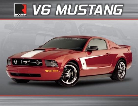 v6 mustang front