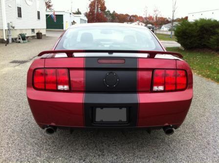 2007 Mustang GT/CS rear