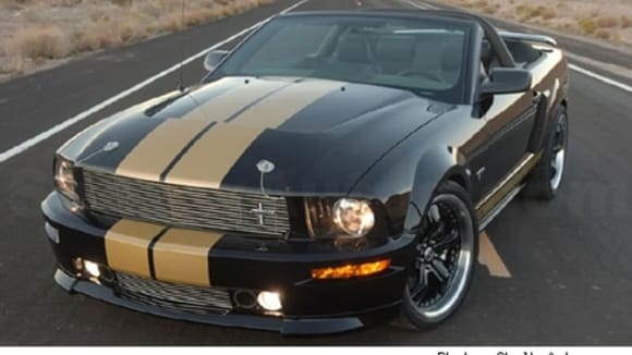 Images of 2006 Shelby GT-H Convertible Concept, Courtesy- Barrett-Jackson