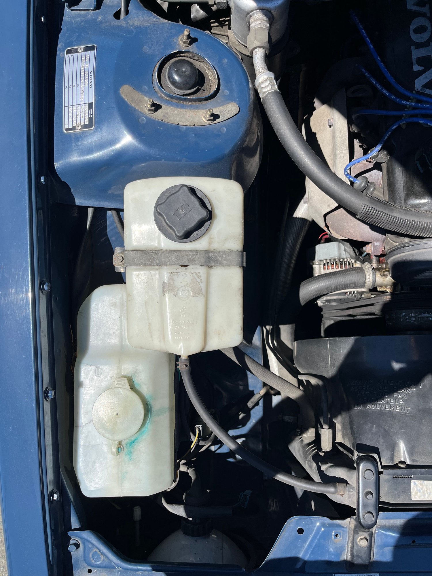 1992 Volvo 240 - 1992 Volvo 240 Sedan Atlantic Blue - Used - VIN YV1AS8813N1477592 - 158,600 Miles - 4 cyl - 2WD - Automatic - Sedan - Blue - Oakland, CA 94608, United States