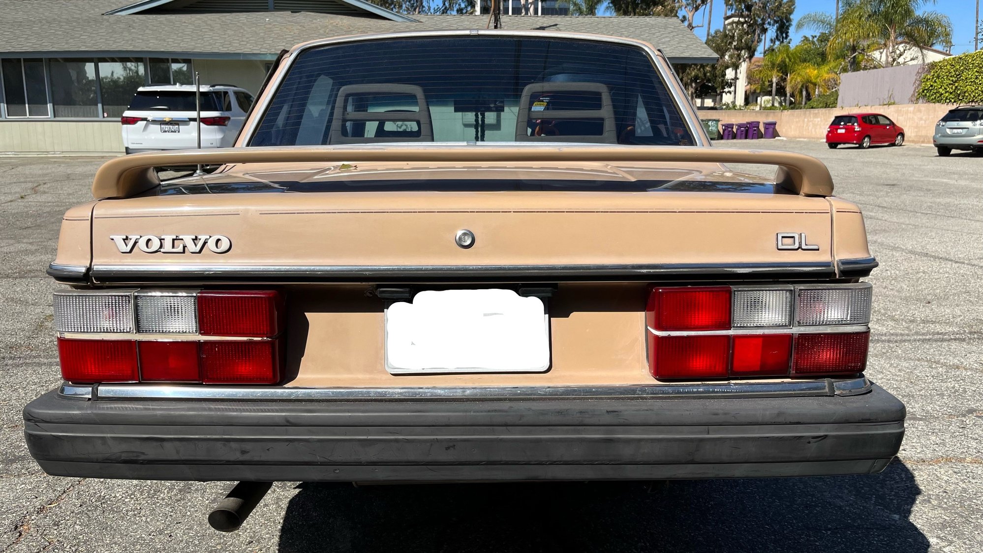 1985 Volvo 244 - Clean Lowered '85 240 DL - Used - VIN 12345678910111213 - 201,000 Miles - 2WD - Automatic - Sedan - Beige - Long Beach, CA 90807, United States