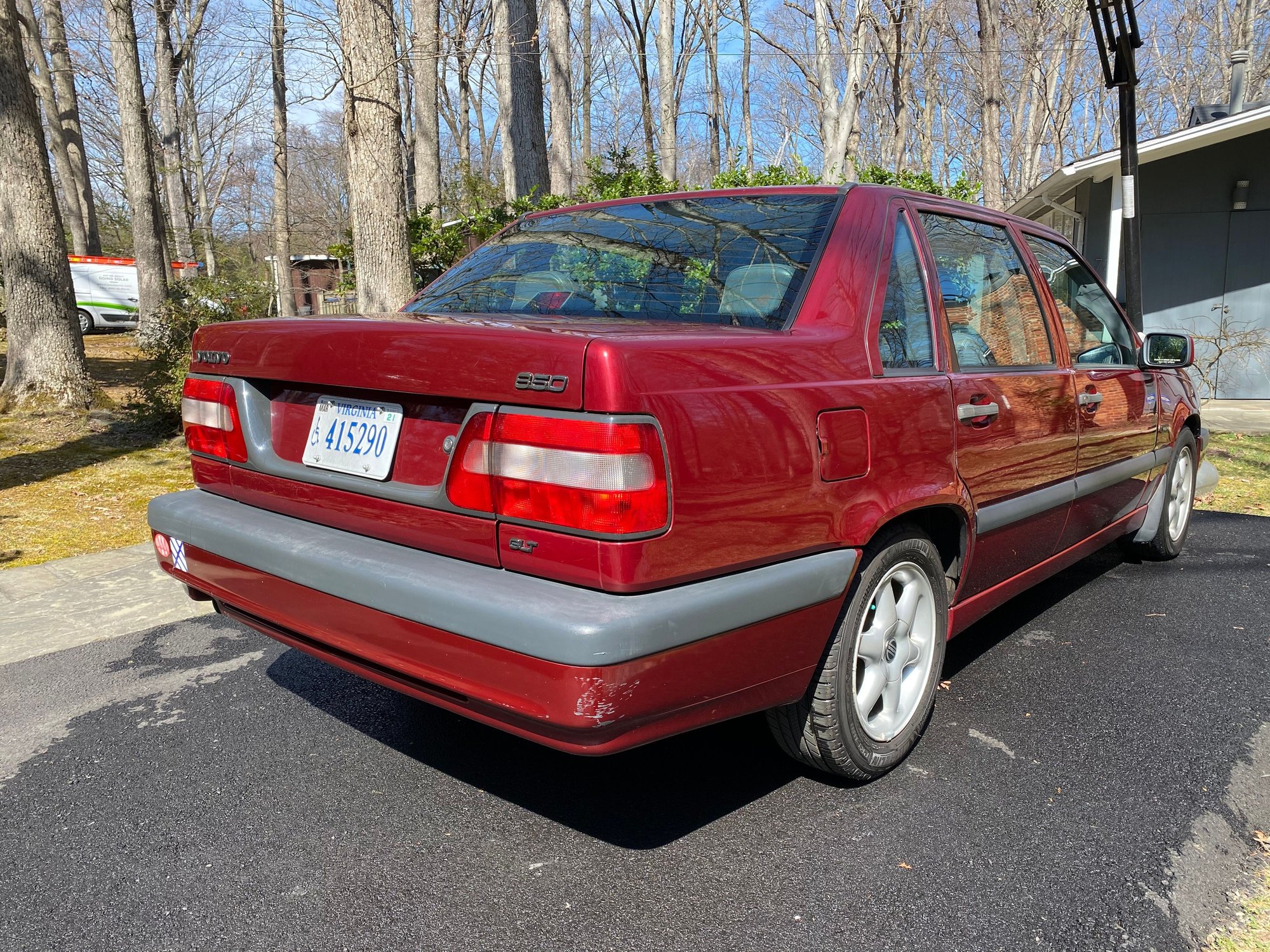 1996 Volvo 850 - 1996 850 GLT - 38k Miles - Used - VIN YV1LS551T1335530 - 38,170 Miles - 5 cyl - 2WD - Automatic - Sedan - Red - Alexandria, VA 22306, United States
