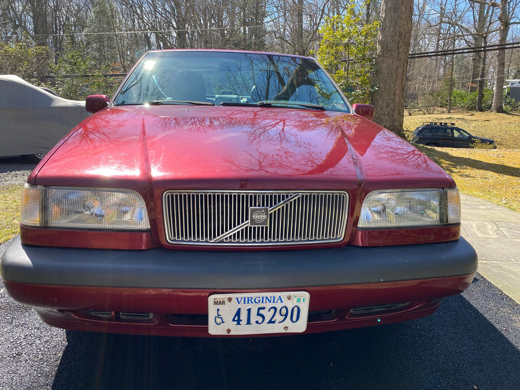 1996 Volvo 850 - 1996 850 GLT - 38k Miles - Used - VIN YV1LS551T1335530 - 38,170 Miles - 5 cyl - 2WD - Automatic - Sedan - Red - Alexandria, VA 22306, United States