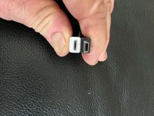 I provided two different size plugs (can't remember names...) depending  on your port size