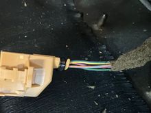 Passenger side connector