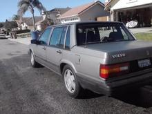 1990 Volvo Turbo Rear side View