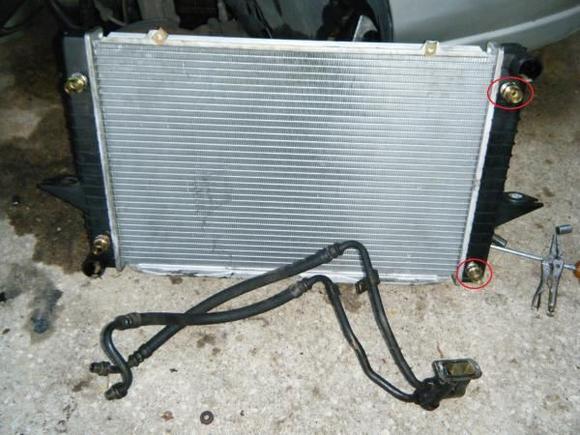 oil and water mixed had to take out fix