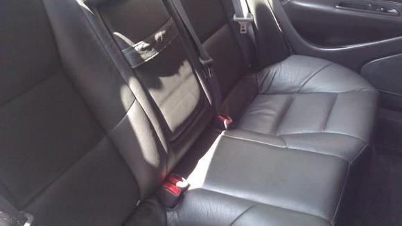 Kids love the backseat, although no food will ever been seen in here.