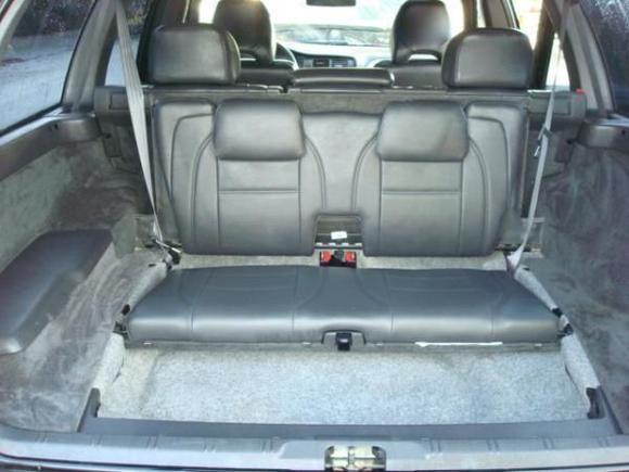 third row seating; would not want to sit there for a drive...