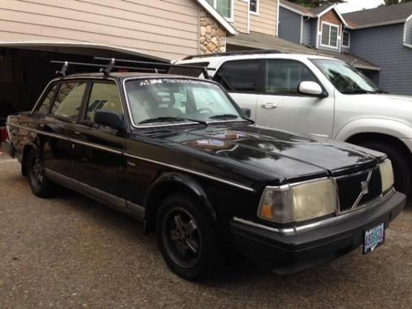 Volvo May 2014.  Looking much better than six months ago on the tow ride from Washington.