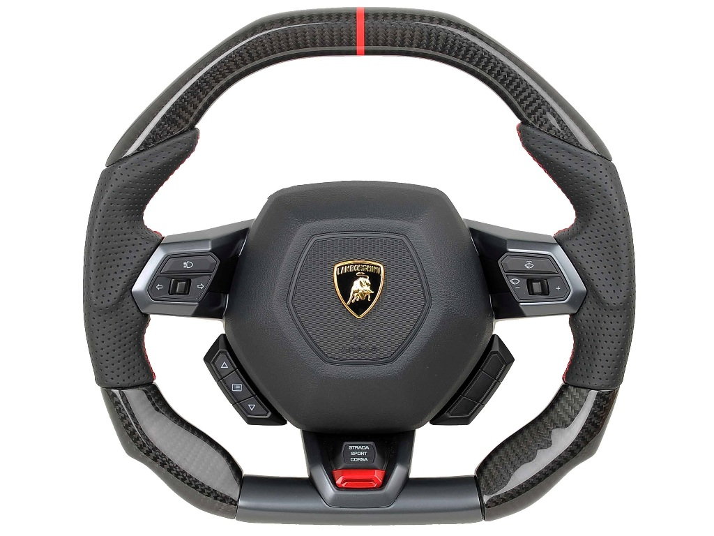 DCTMS Lamborghini Huracan carbon steering wheel ...
