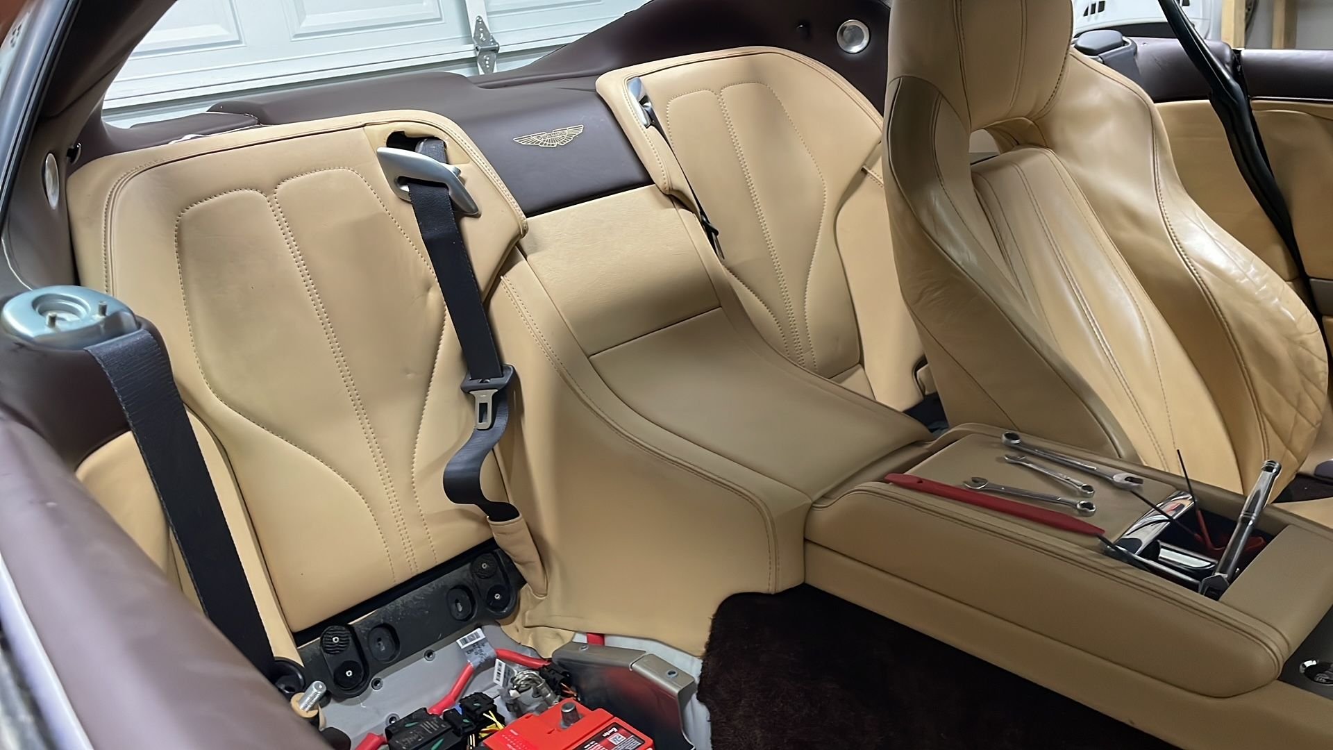 Started from rear interior