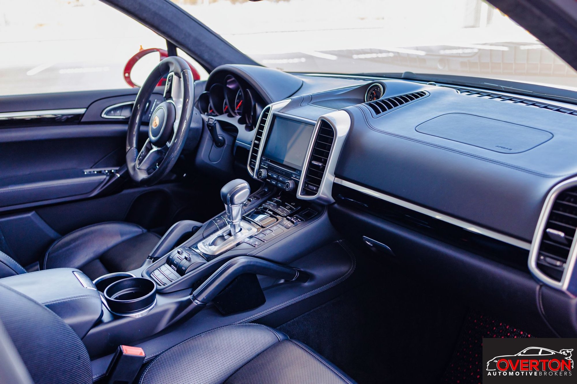 2017 Porsche Cayenne GTS in Carmine Red with Black Interior