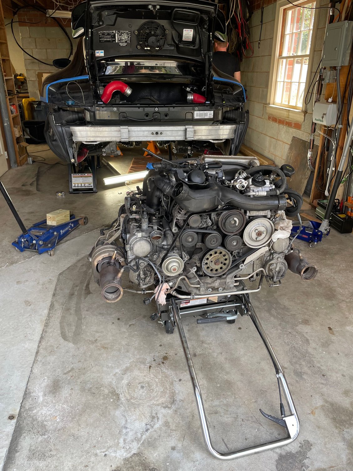 Engine Removal at home; no lift, pic heavy. - 6SpeedOnline - Porsche Forum  and Luxury Car Resource