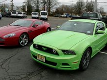 Son and my car