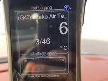 It was 22deg C  outside. 
Lowest wad 3deg C as you can see.


With seconds of meth spray the IAT temp dropped from 46deg C to 6deg C.


You can make the meth inject more and earlier for your drag runs. Just find a tuner who knows how to use it... and a system that has fail safe :)