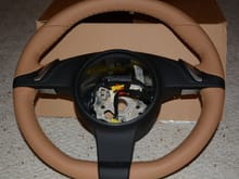 Front View of Steering Wheel