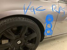 Vac reservoir location 