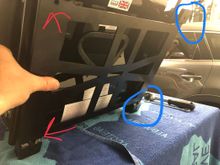 Note the 4 lowered and squared off areas where it meets the frame (lifts up over carpet, etc). I’m red you see bolts that mate up with slider the way I have them (upside down)?