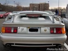 Rear view, Esprit V8.