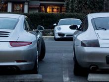 Porsche 911's.