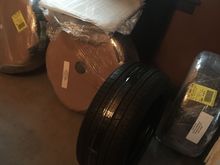 I have re-wrapped the tire I opened. All 4 are ready for shipping.