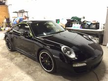 In for full paint correction and glass coating