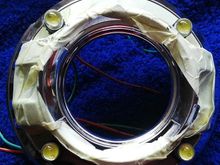 masked for protection, but removed chrome coating