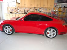 2003 C4S Red stitching, red console, supple leather, sport exhaust