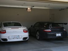 Next to her 2010 turbo sister.