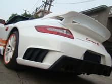 Porsche 997 Misha GTM kit white 3