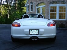 Boxster rear view