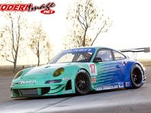 2009 Falken Tire GT3 RSR with Modern Image Graphics.