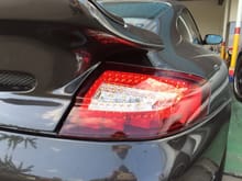 Porsche 996 Turbo and CS4 LED tail light conversions for wide body cars by DelReyCustoms 714-443-9299
