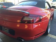 DRC 996TT red clear tail light