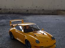 My second Porsche.  Custom built to be rear-engine unlike the kit.  Unfortunately tops out at 35mph.