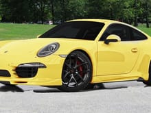 Porsche 991 V Sport Aerodynamic Kit showing front and side view